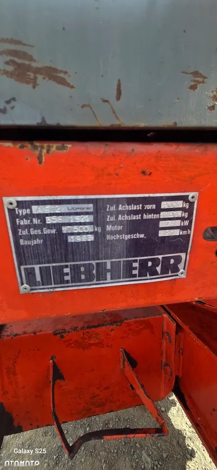 1994 Liebherr A902, Import Auf Lager in der EU — Foto 8 z 11