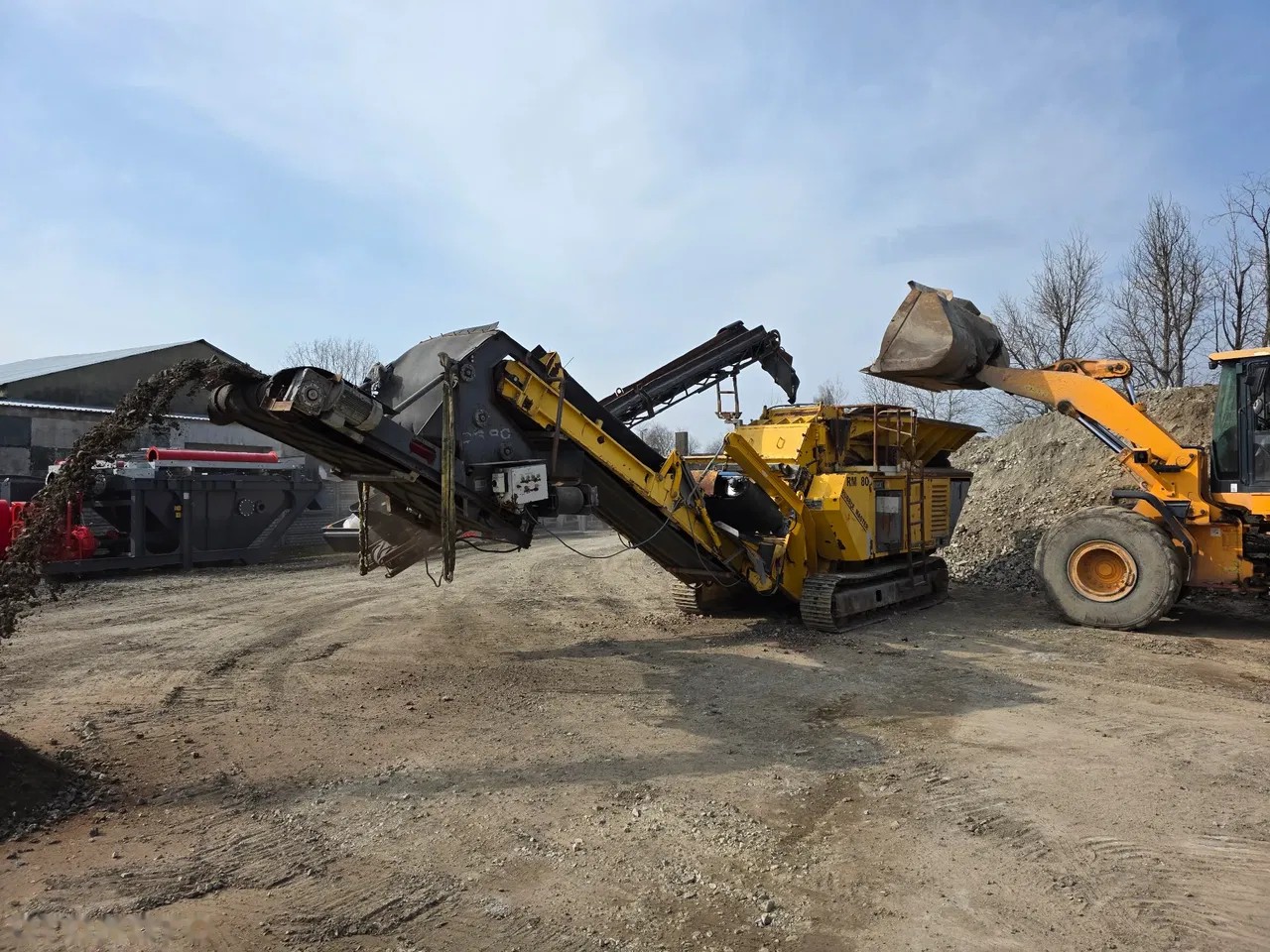 2008 Rubble Master RM80 + OS80, 5.179 mth, Import Auf Lager in der EU — Foto 4 z 24