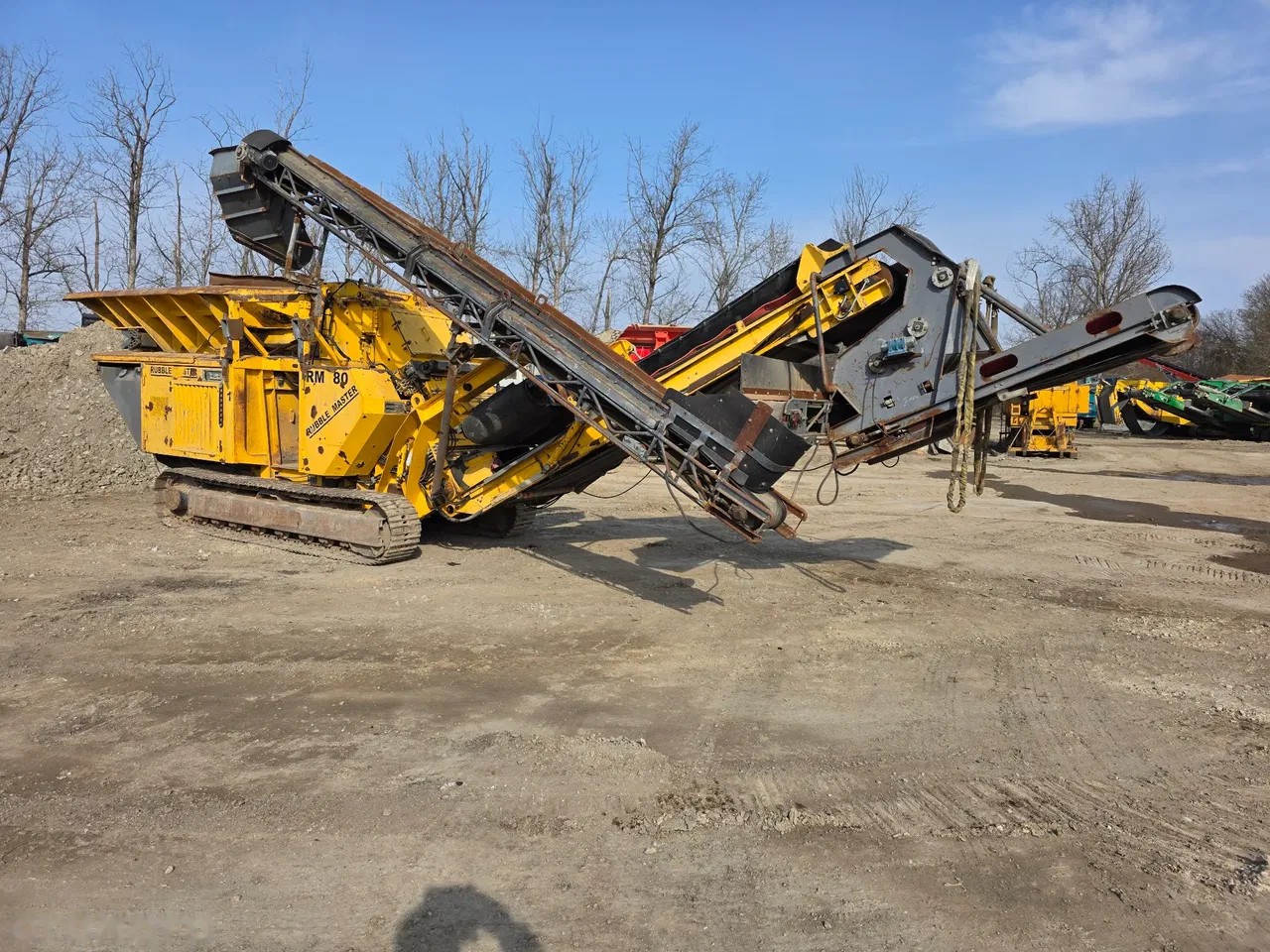 2008 Rubble Master RM80 + OS80, 5.179 mth, Import Auf Lager in der EU — Foto 7 z 24