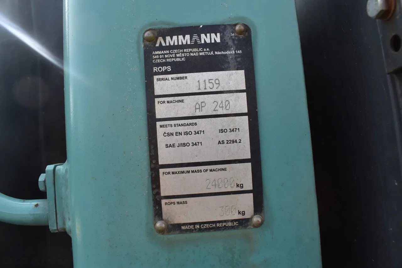 2012 Ammann AP 240, 7.573 mth, Import Auf Lager in der EU — Foto 6 z 14