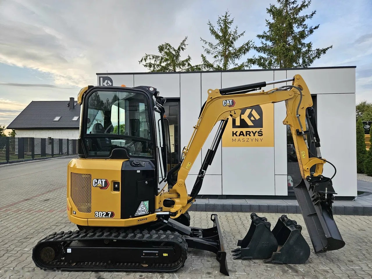 2022 Cat 302.7 CR, 952 mth, Import Auf Lager in der EU — Foto 1