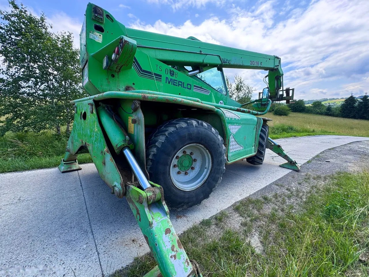 2006 Merlo TELESKOPICKÝ, Import Auf Lager in der EU — Foto 4 z 9