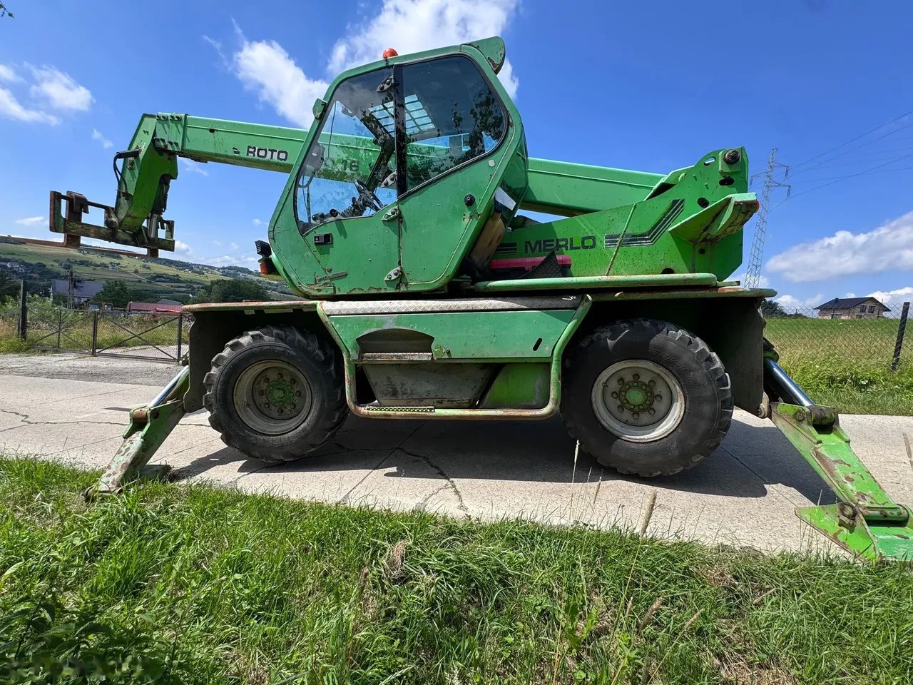 2006 Merlo TELESKOPICKÝ, Import Auf Lager in der EU — Foto 5 z 9