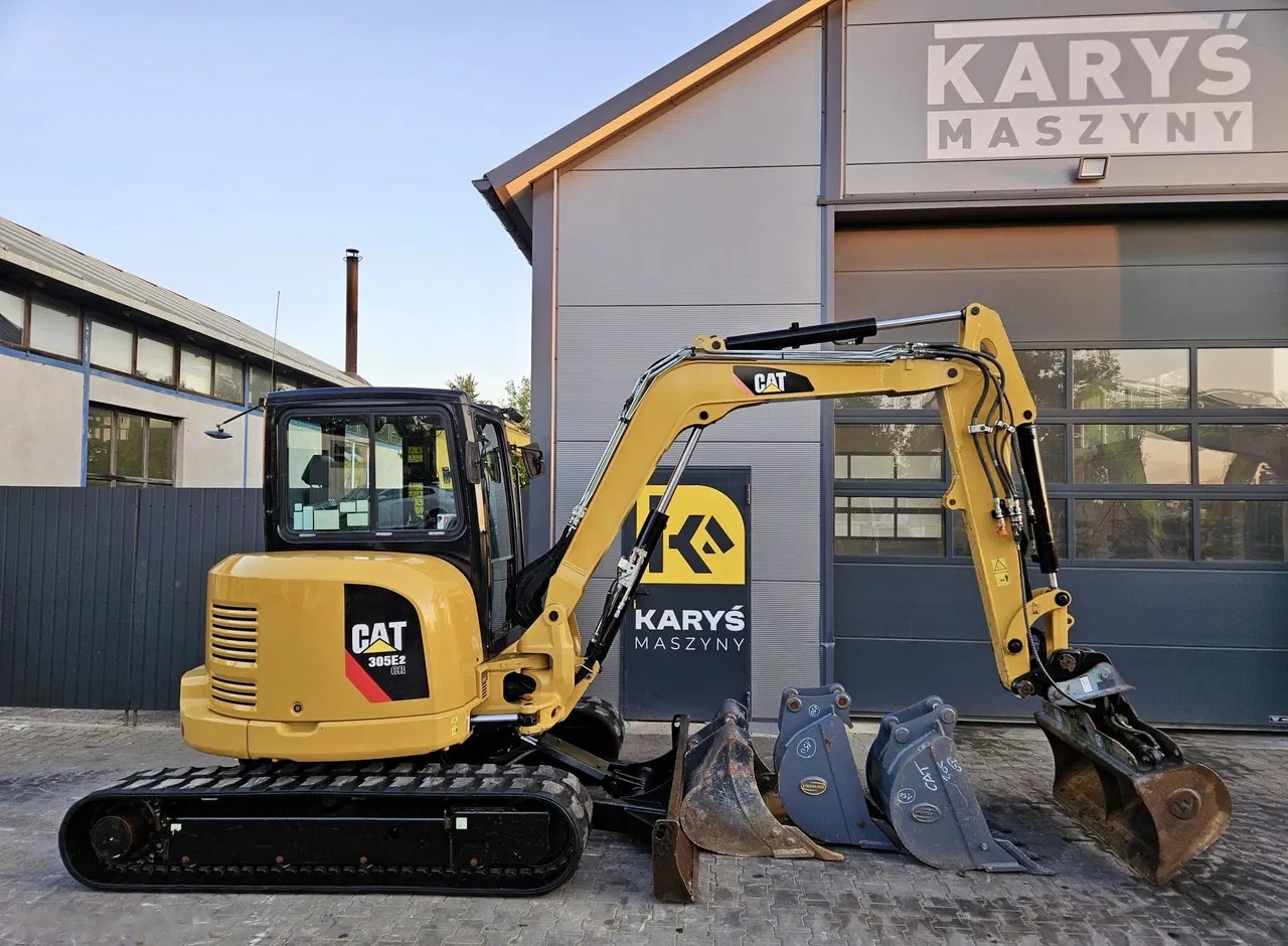 2018 Cat 305 E2, 2.931 mth, Import Auf Lager in der EU — Foto 1