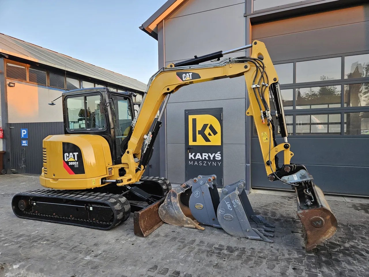 2018 Cat 305 E2, 2.931 mth, Import Auf Lager in der EU — Foto 9 z 20
