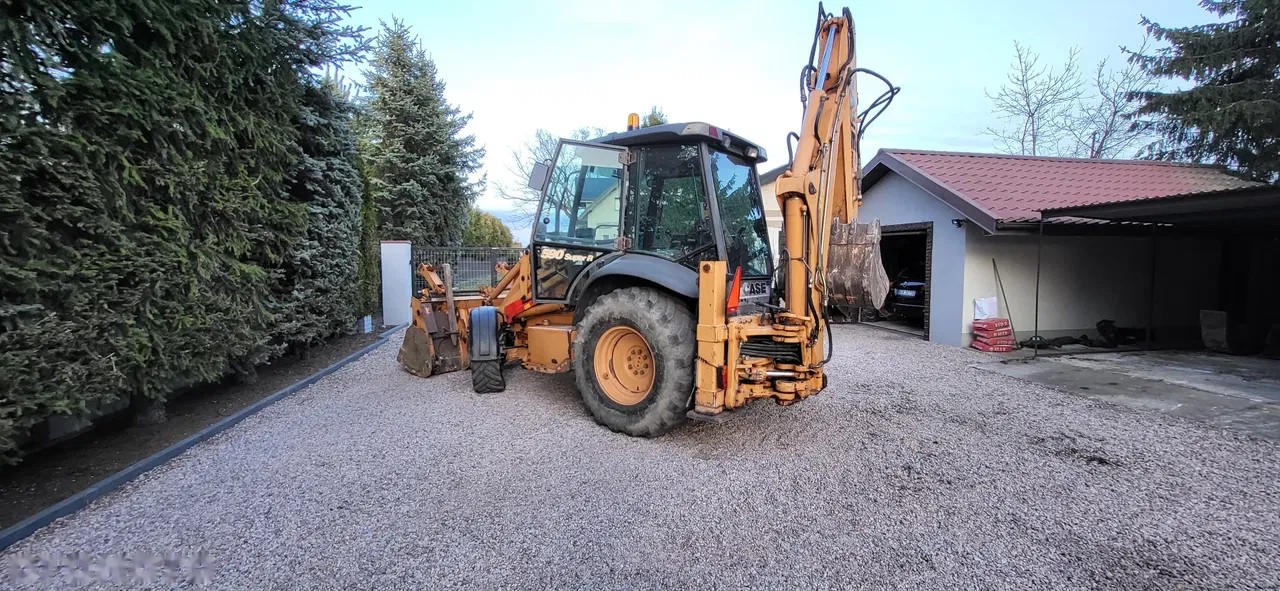 2008 Case 590SR, 5.542 mth, Import Auf Lager in der EU — Foto 6 z 11