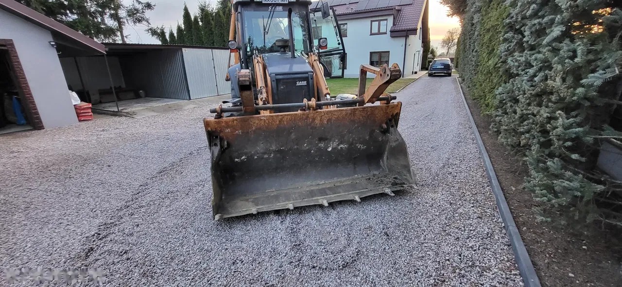 2008 Case 590SR, 5.542 mth, Import Auf Lager in der EU — Foto 8 z 11