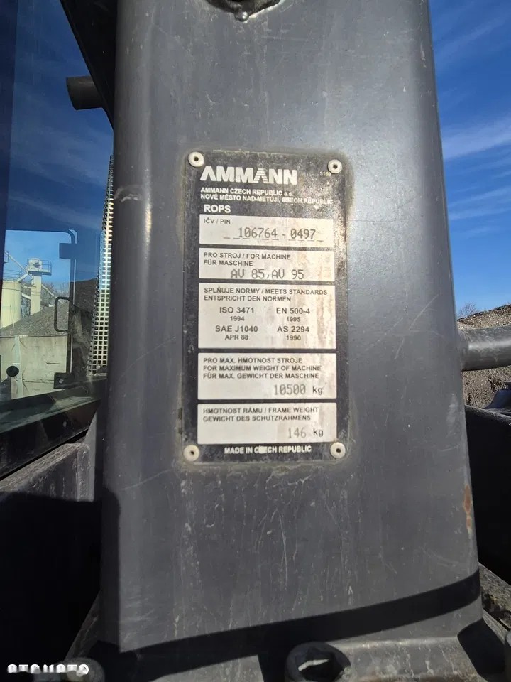2011 Ammann AV95-2, 4.250 mth, Import Auf Lager in der EU — Foto 10 z 12