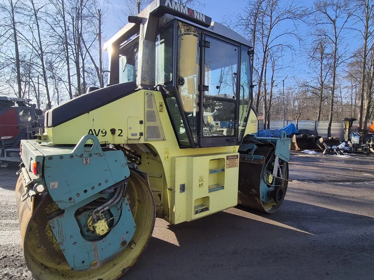 2011 Ammann AV95-2, 4.250 mth, Import Auf Lager in der EU — Foto 5 z 12