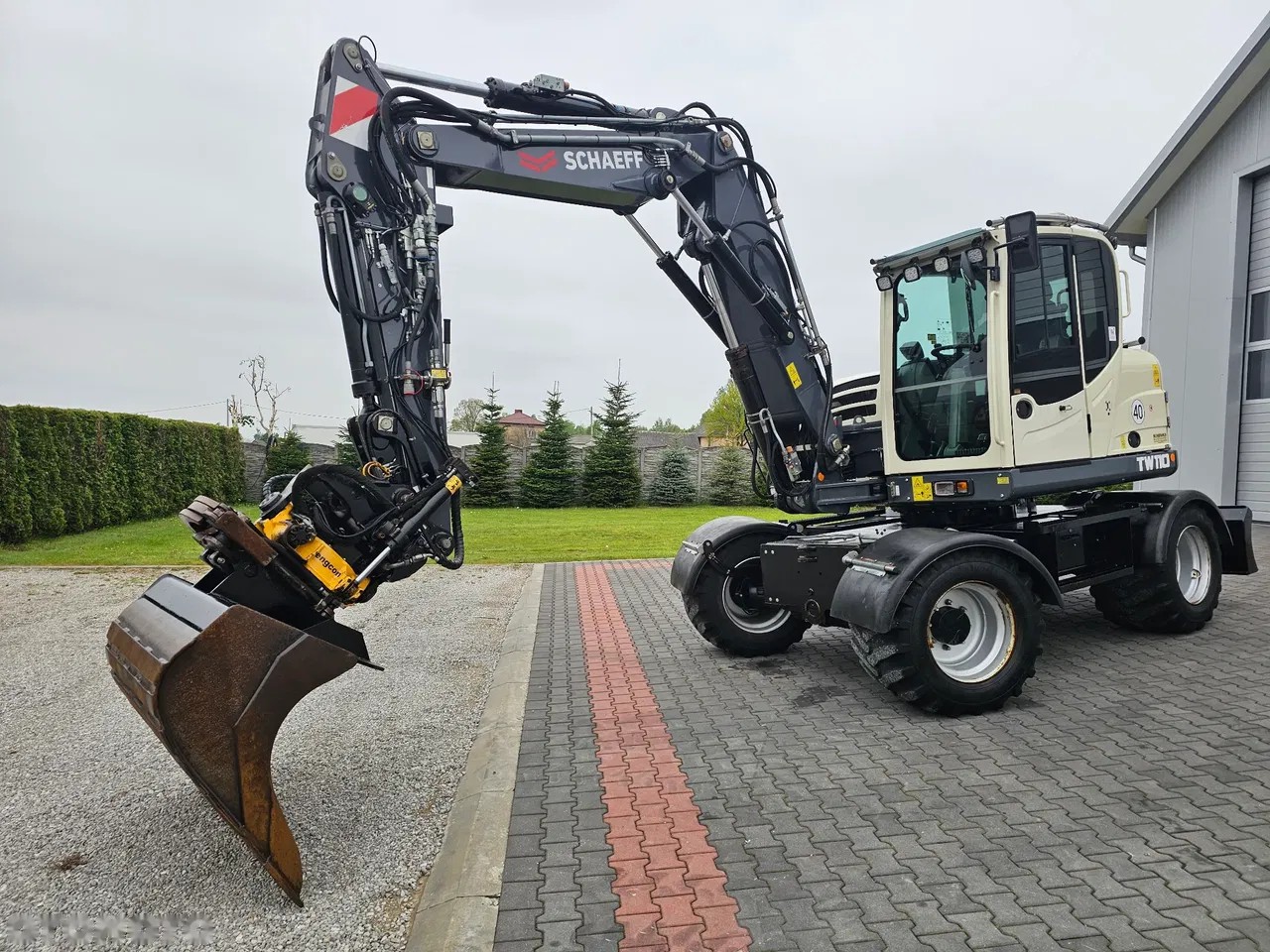 2017 Schaeff Terex TW 110, 7.360 mth, Import Auf Lager in der EU — Foto 1