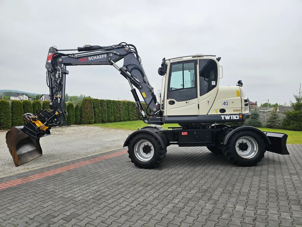2017 Schaeff Terex TW 110, 7.360 mth, Import Auf Lager in der EU — Foto 2 z 24