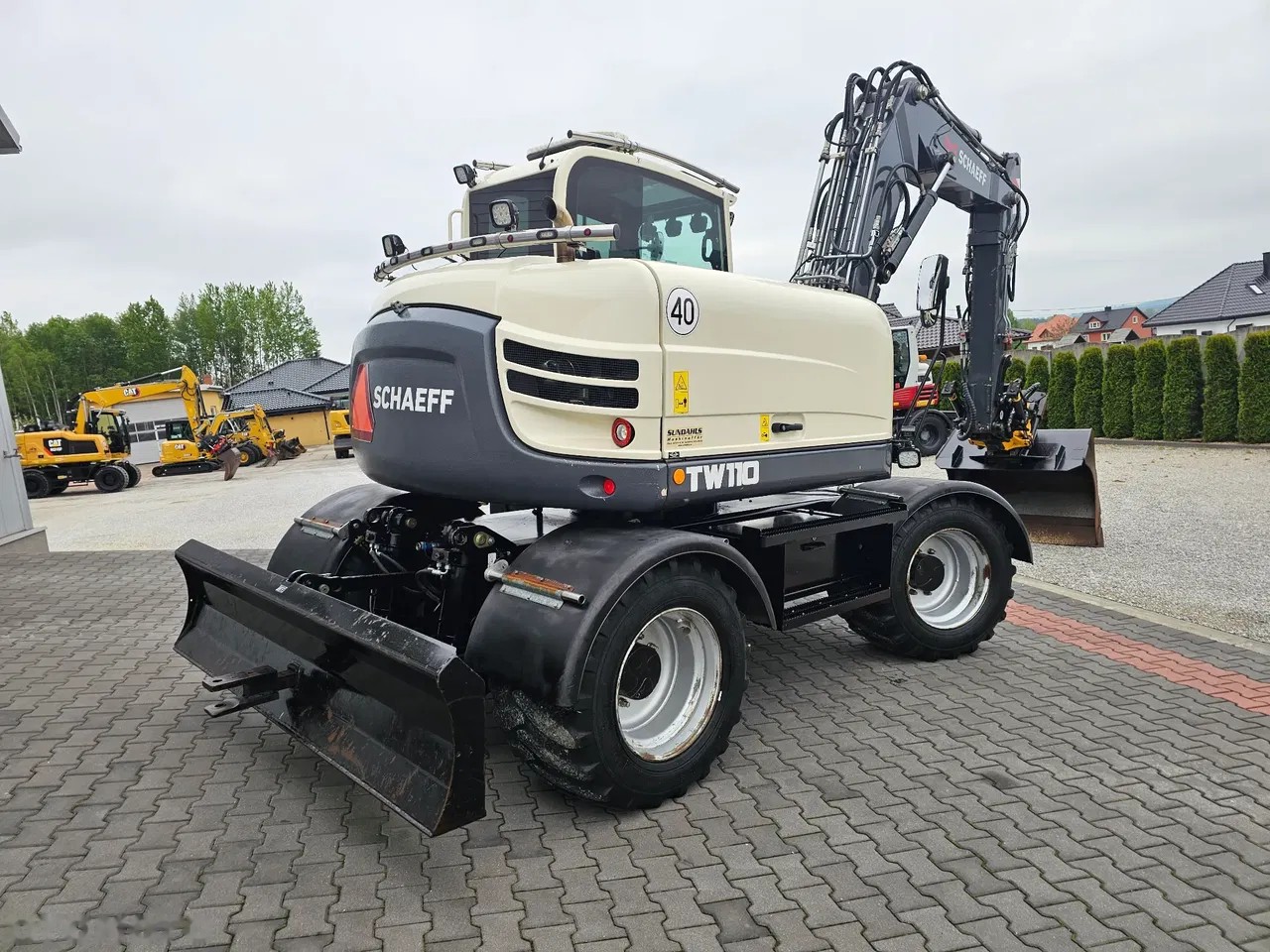 2017 Schaeff Terex TW 110, 7.360 mth, Import Auf Lager in der EU — Foto 5 z 24