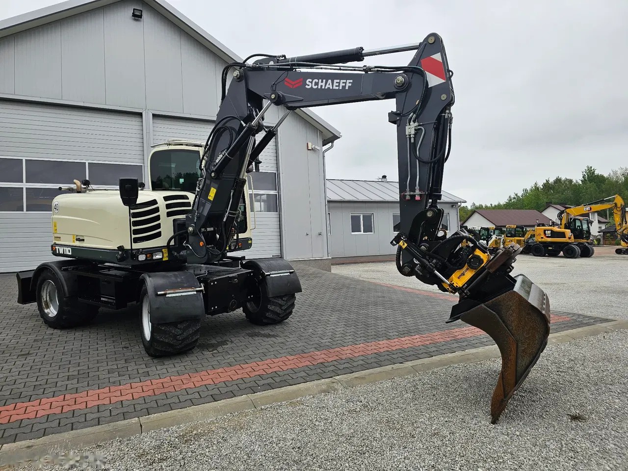 2017 Schaeff Terex TW 110, 7.360 mth, Import Auf Lager in der EU — Foto 7 z 24
