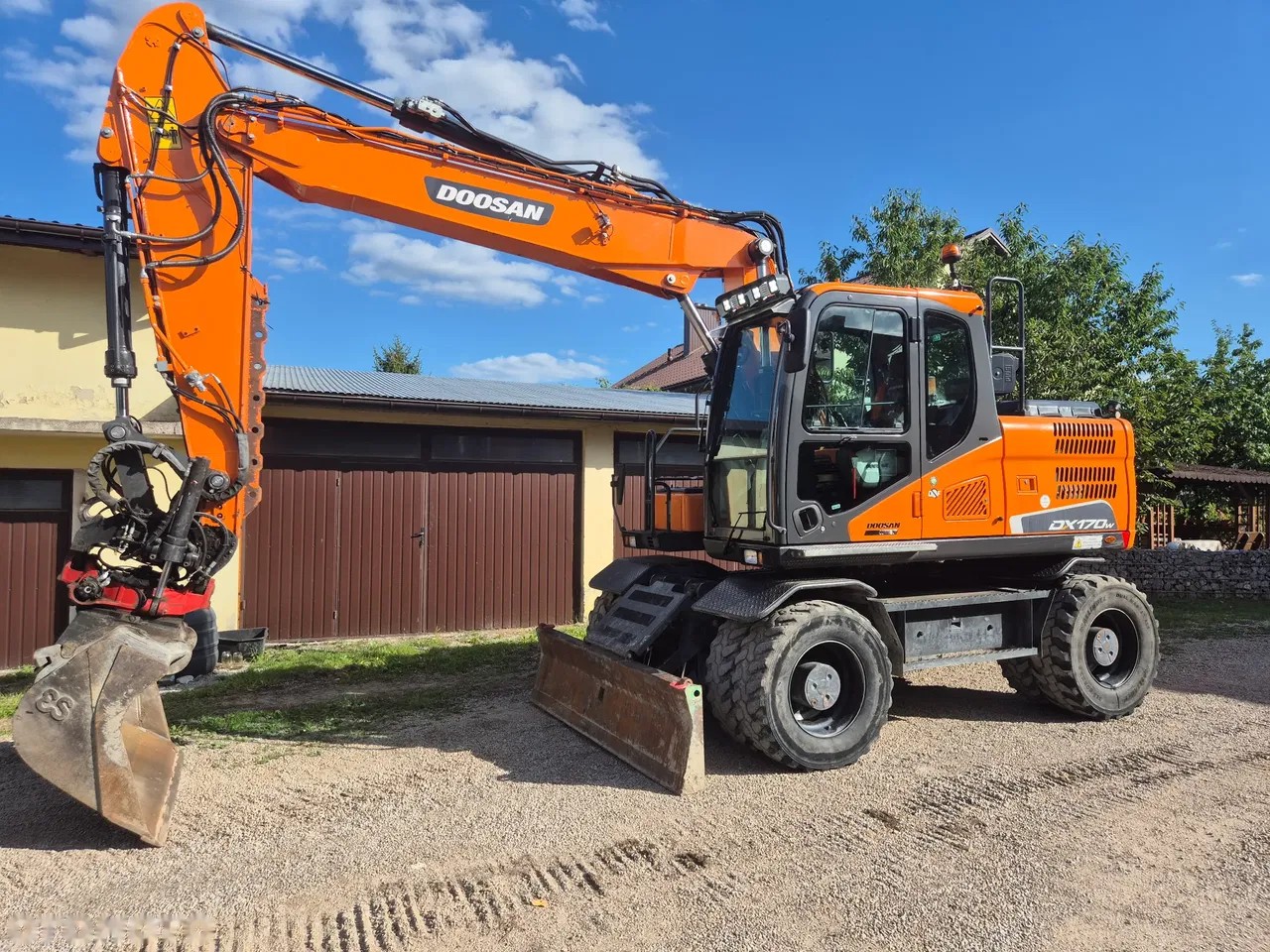 2020 Doosan DX 170 W, 9.900 mth, Import Auf Lager in der EU — Foto 7 z 20