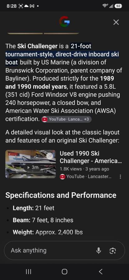 1990 MasterCraft, Import USA — Foto 2 z 12