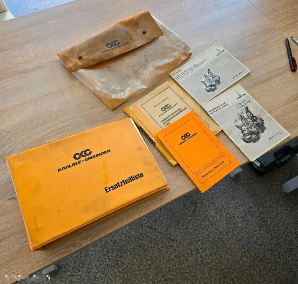 1981 Kaelble 3WV-K, 1.100 mth, Import Auf Lager in der EU — Foto 14 z 14