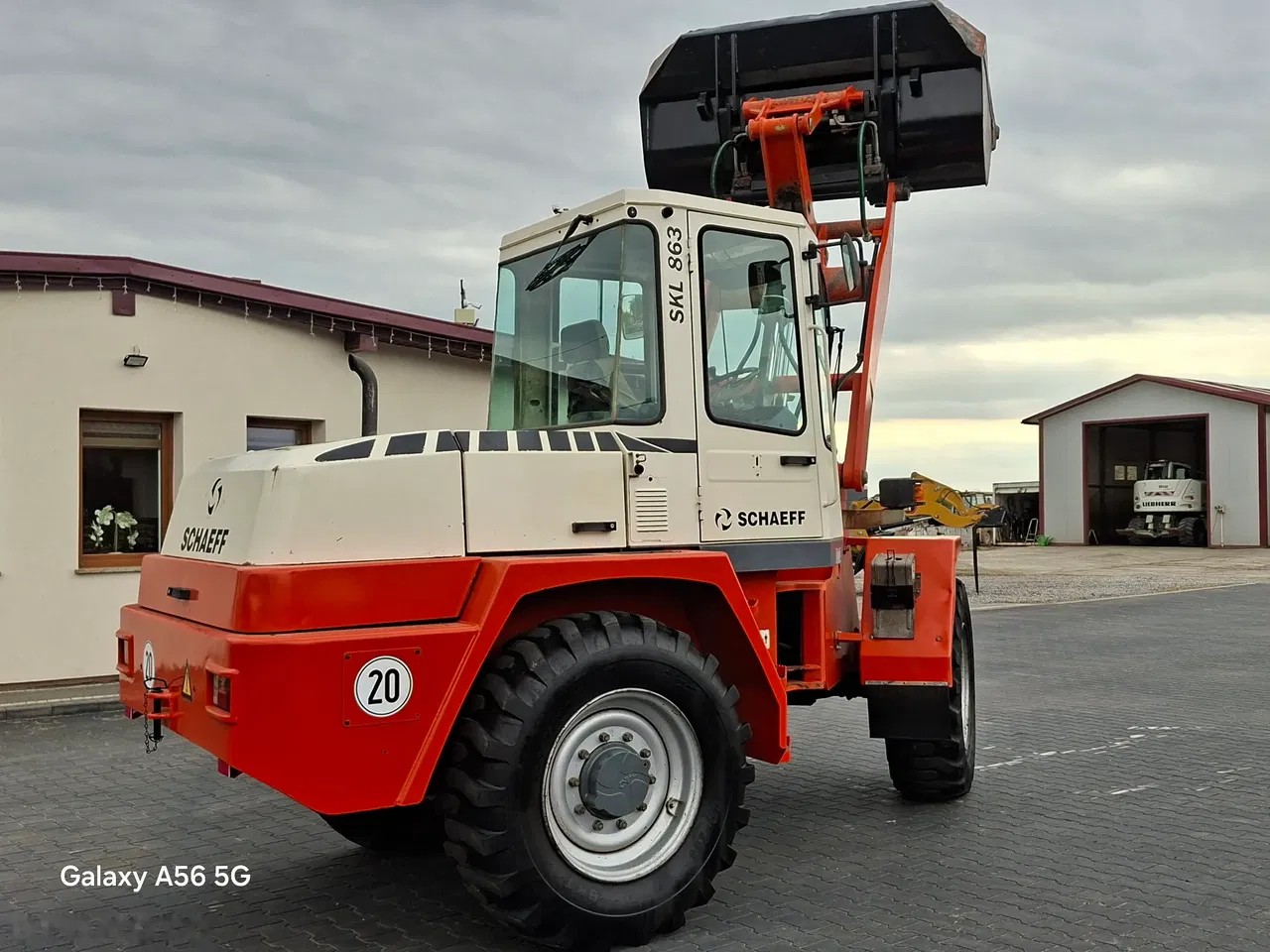 2003 Schaeff SKL863, 8.960 mth, Import Auf Lager in der EU — Foto 10 z 12