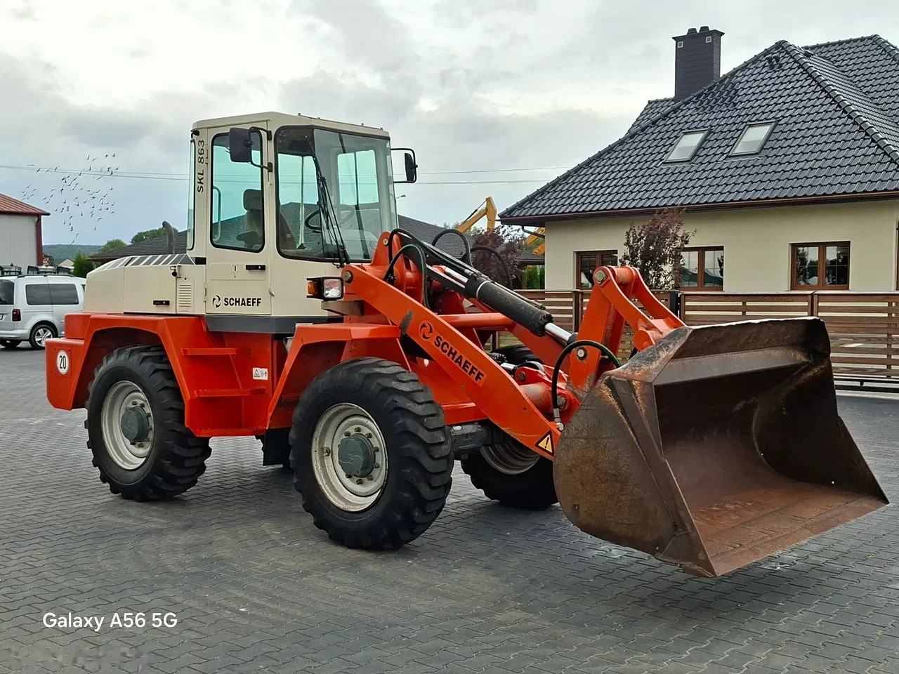 2003 Schaeff SKL863, 8.960 mth, Import Auf Lager in der EU — Foto 8 z 12