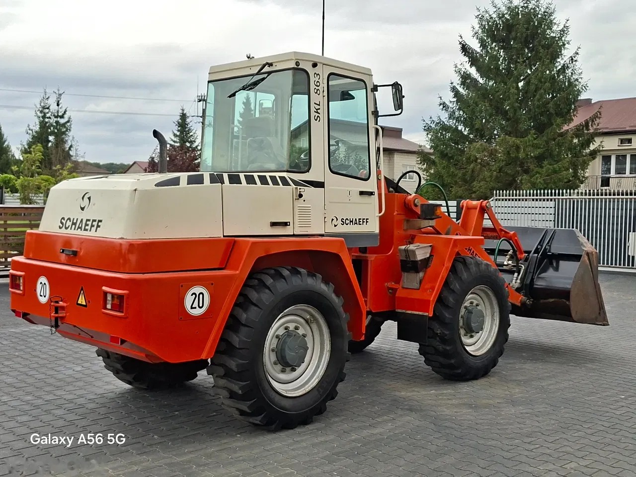 2003 Schaeff SKL863, 8.960 mth, Import Auf Lager in der EU — Foto 9 z 12
