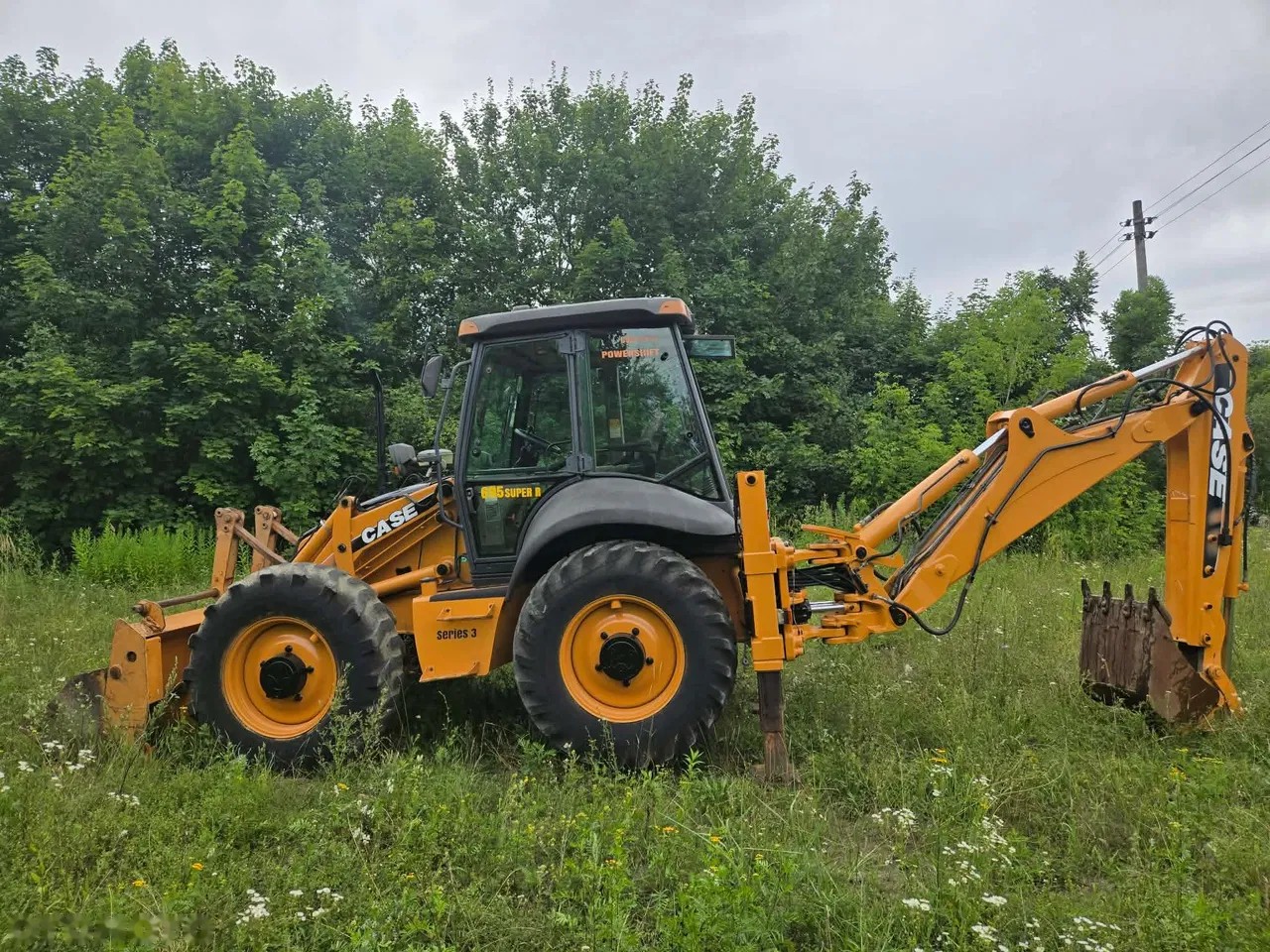2008 Case 695, 4.800 mth, Import Auf Lager in der EU — Foto 16 z 16