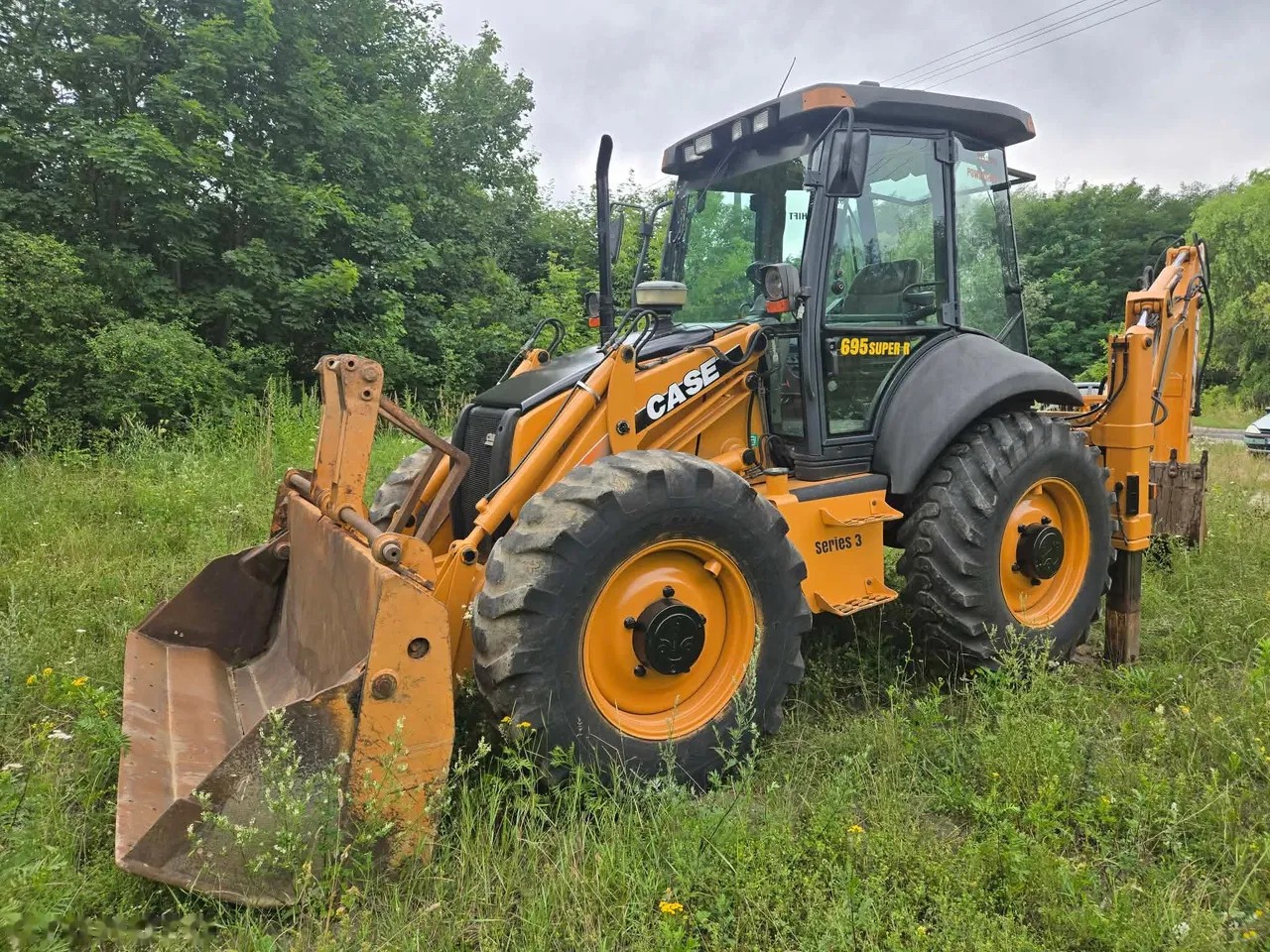 2008 Case 695, 4.800 mth, Import Auf Lager in der EU — Foto 4 z 16