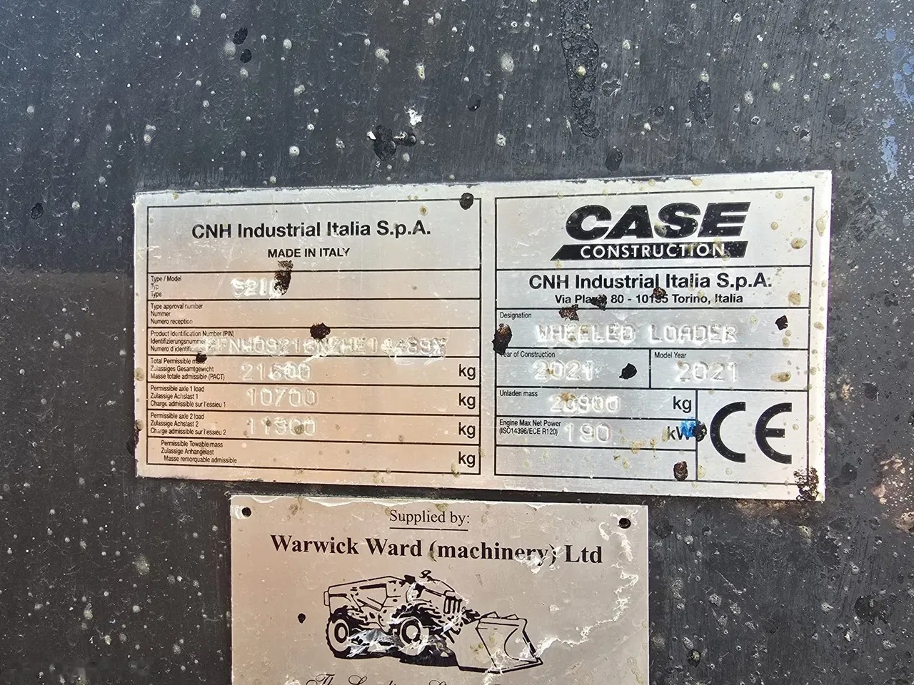 2021 Case 921G, 199 mth, Import Auf Lager in der EU — Foto 10 z 10