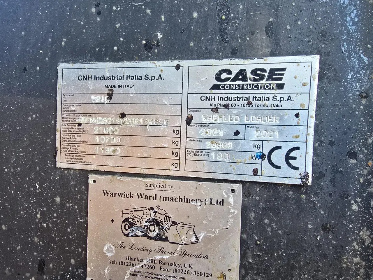 2021 Case 921G, 199 mth, Import Auf Lager in der EU — Foto 5 z 10