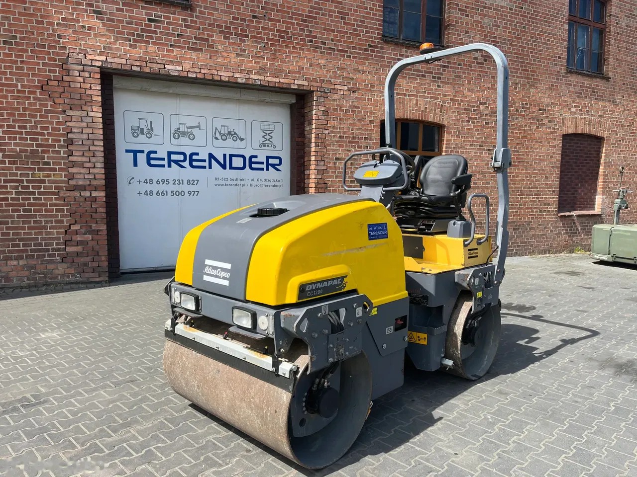 2014 Dynapac CC1200, 1.405 mth, Import Auf Lager in der EU — Foto 1