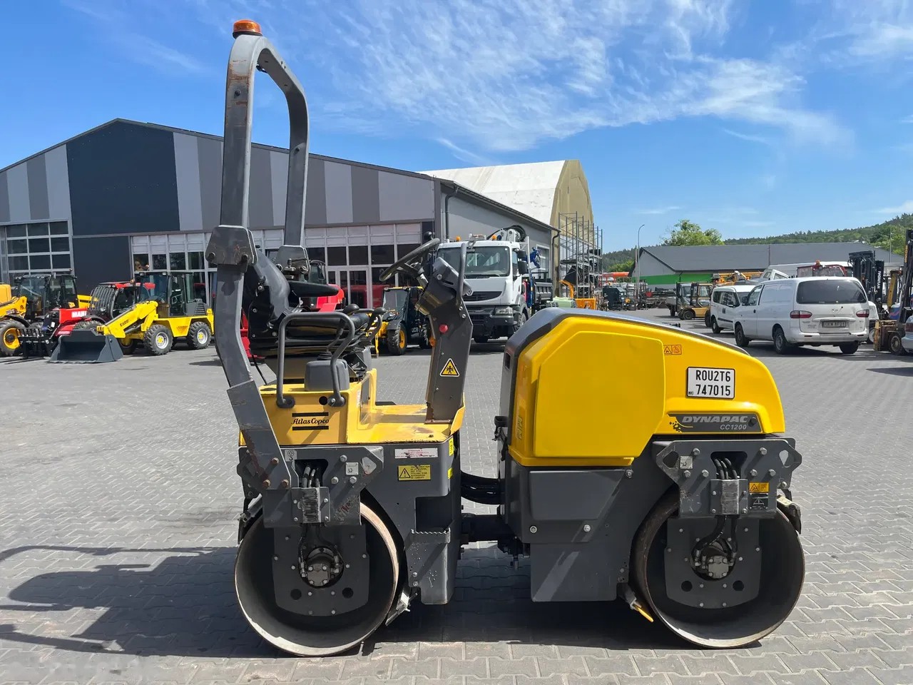 2014 Dynapac CC1200, 1.405 mth, Import Auf Lager in der EU — Foto 6 z 24