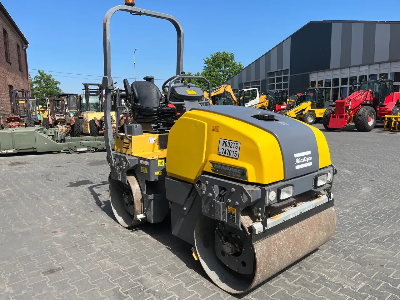 2014 Dynapac CC1200, 1.405 mth, Import Auf Lager in der EU — Foto 7 z 24