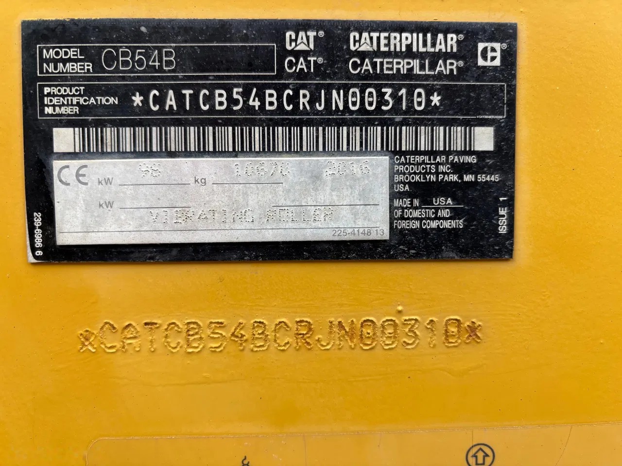 2016 Caterpillar, 5.000 mth, Import Auf Lager in der EU — Foto 12 z 23