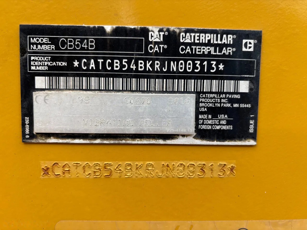2016 Caterpillar, 5.000 mth, Import Auf Lager in der EU — Foto 13 z 23
