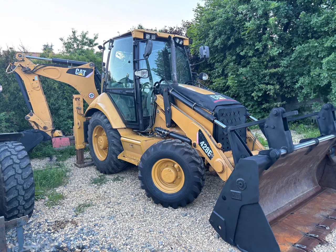 2008 Caterpillar 428E, 16.000 mth, Import Auf Lager in der EU — Foto 1