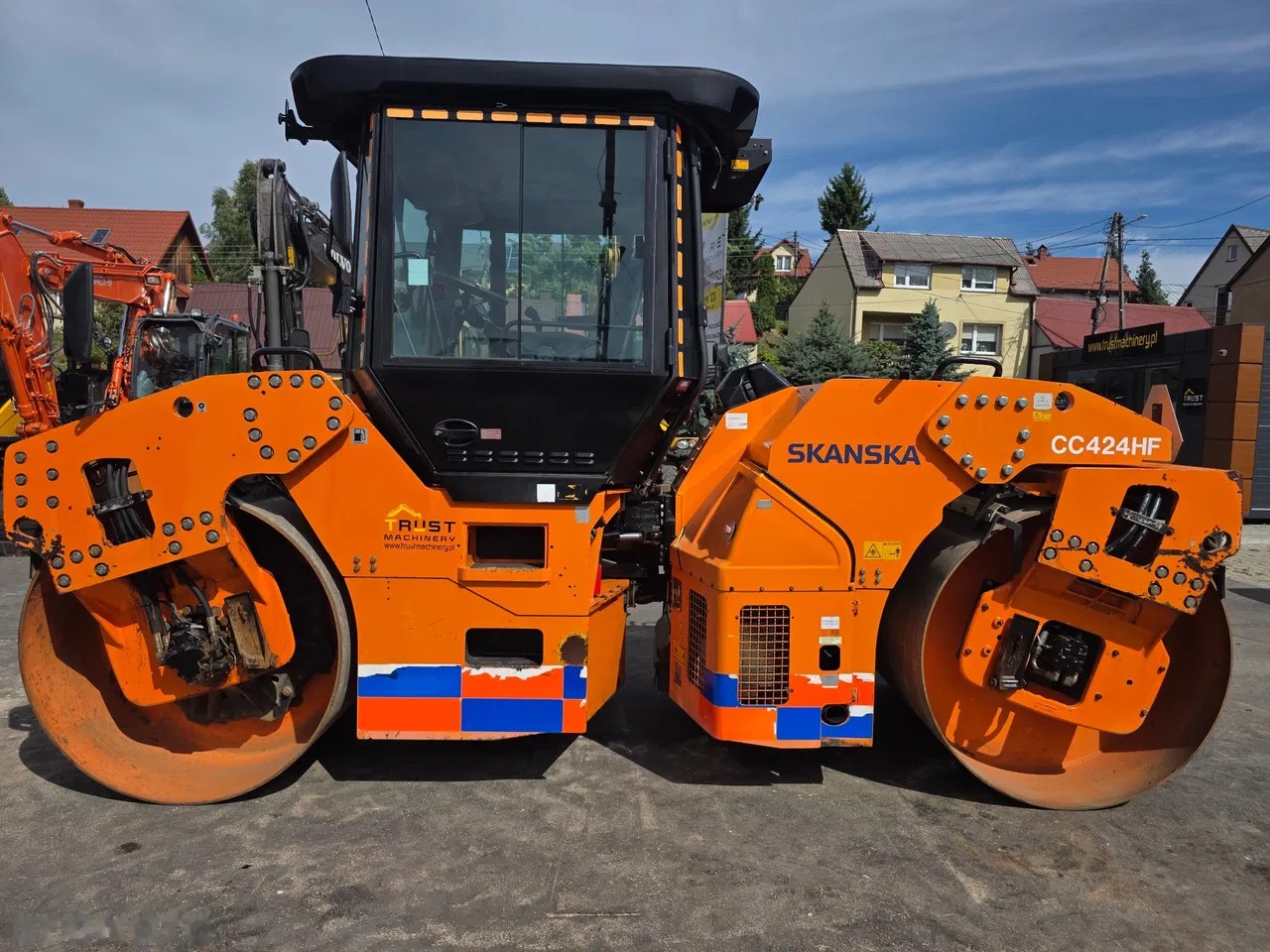 2009 Dynapac CC424, 6.176 mth, Import Auf Lager in der EU — Foto 5 z 19