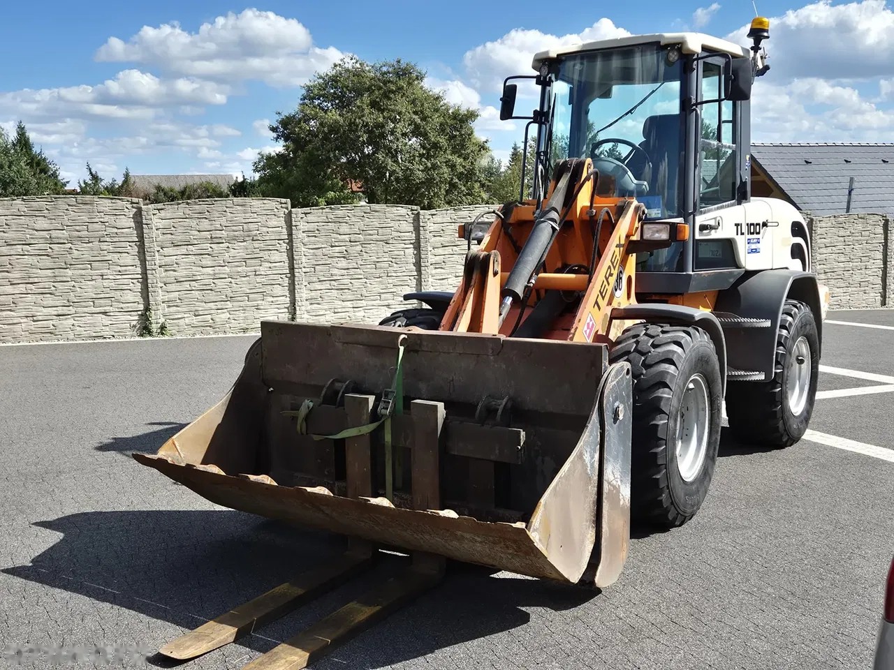 2007 Terex TL100, 7.000 mth, Import Auf Lager in der EU — Foto 2 z 12