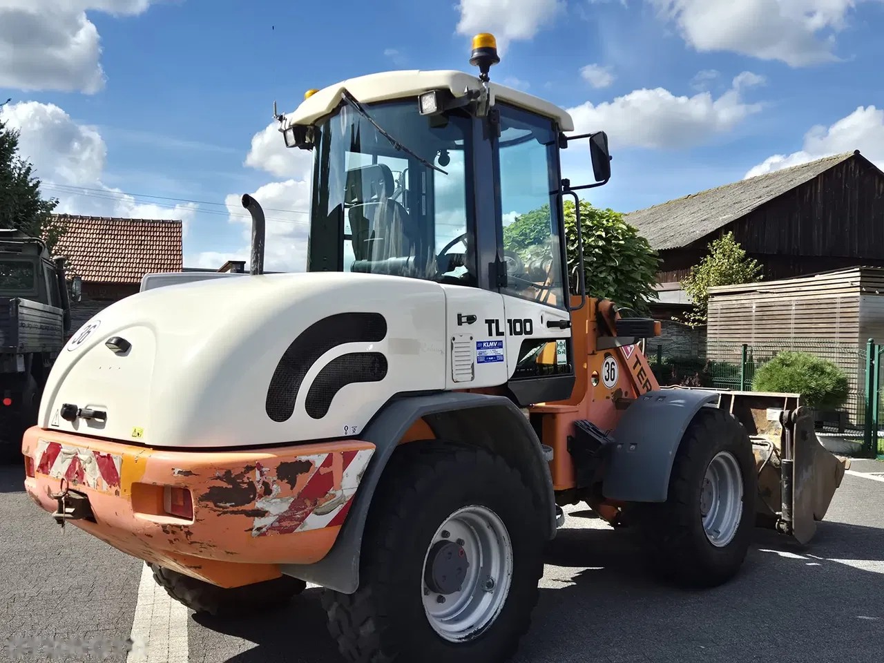 2007 Terex TL100, 7.000 mth, Import Auf Lager in der EU — Foto 4 z 12