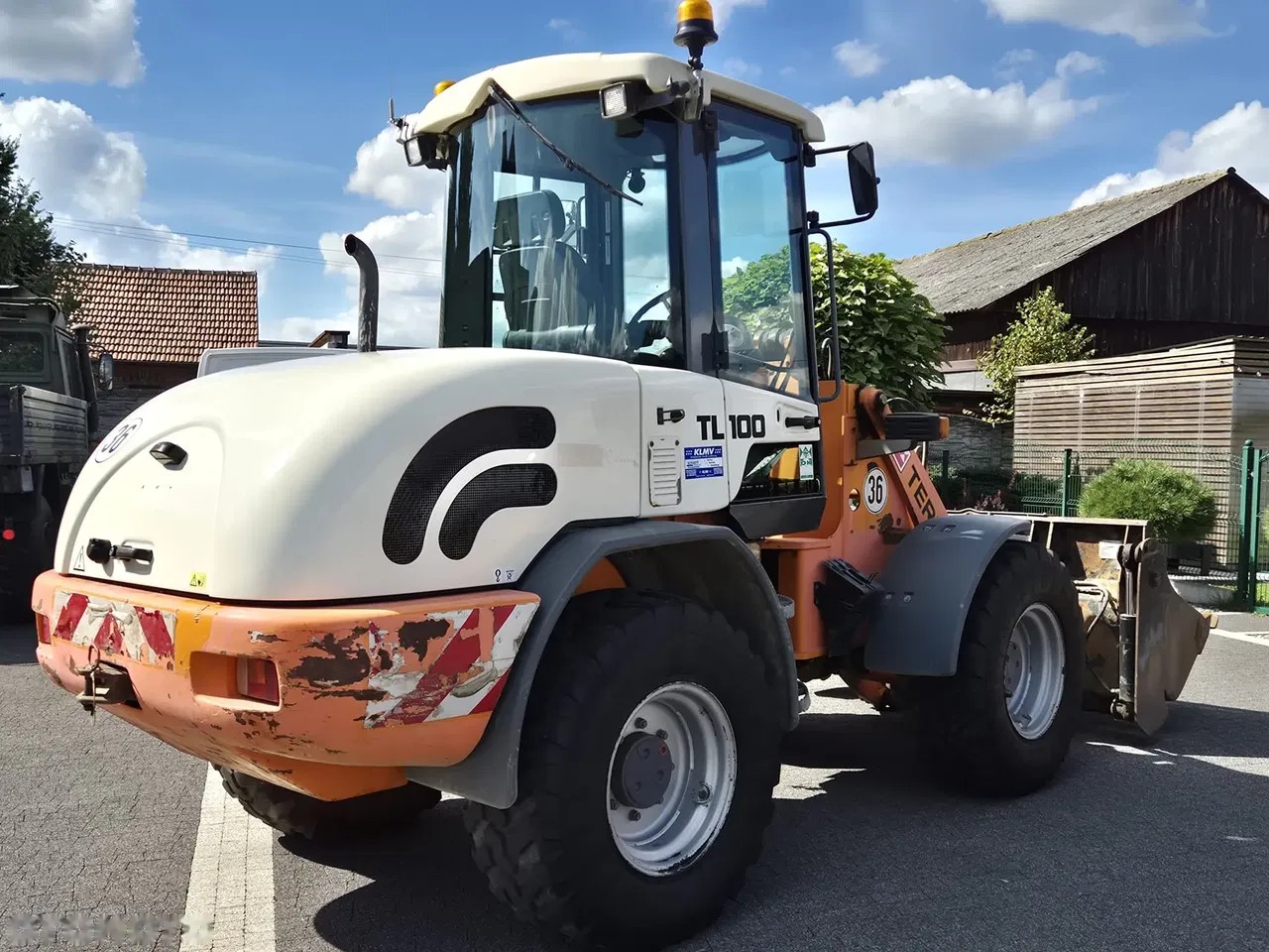 2007 Terex TL100, 7.000 mth, Import Auf Lager in der EU — Foto 5 z 12