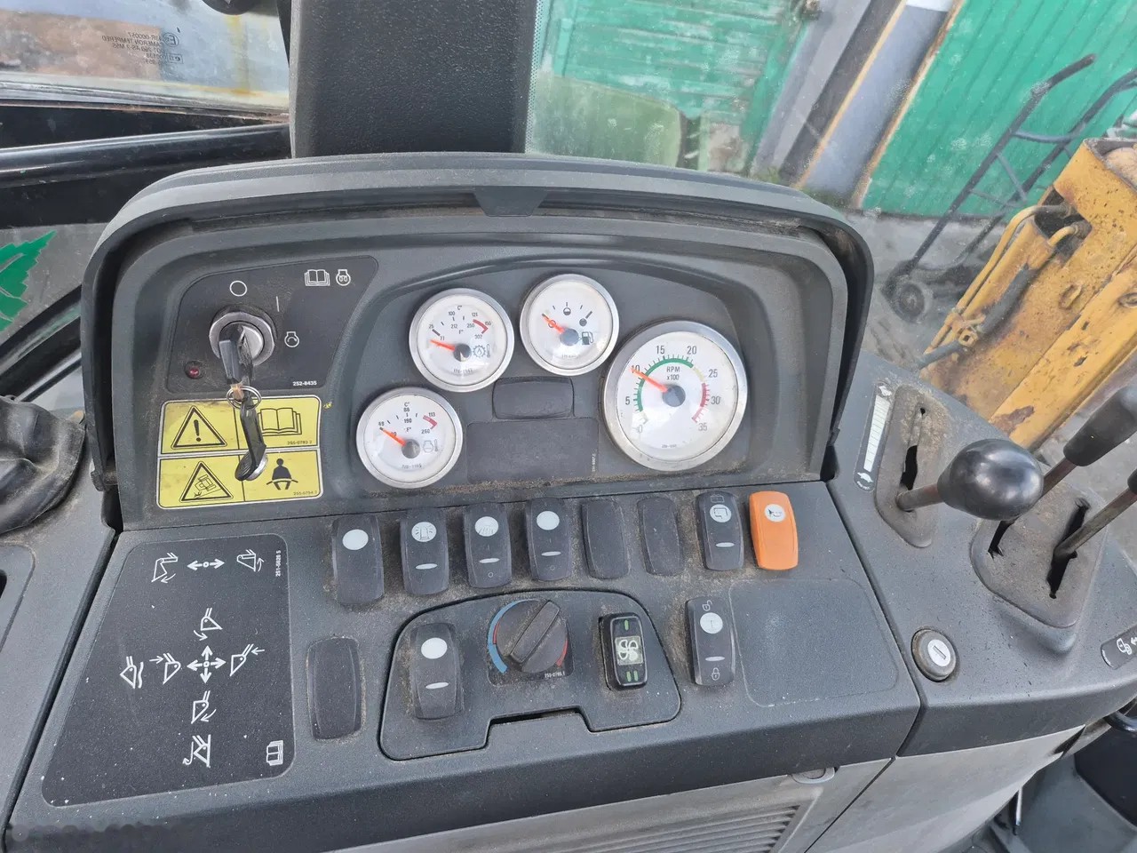 2007 Caterpillar 428 E, 11.465 mth, Import Auf Lager in der EU — Foto 11 z 15