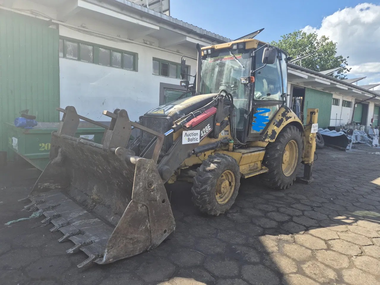 2007 Caterpillar 428 E, 11.465 mth, Import Auf Lager in der EU — Foto 2 z 15