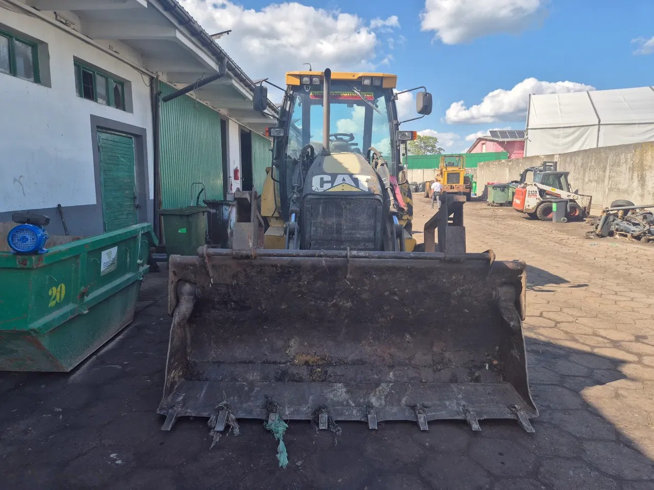 2007 Caterpillar 428 E, 11.465 mth, Import Auf Lager in der EU — Foto 3 z 15
