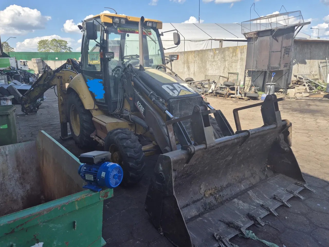 2007 Caterpillar 428 E, 11.465 mth, Import Auf Lager in der EU — Foto 4 z 15