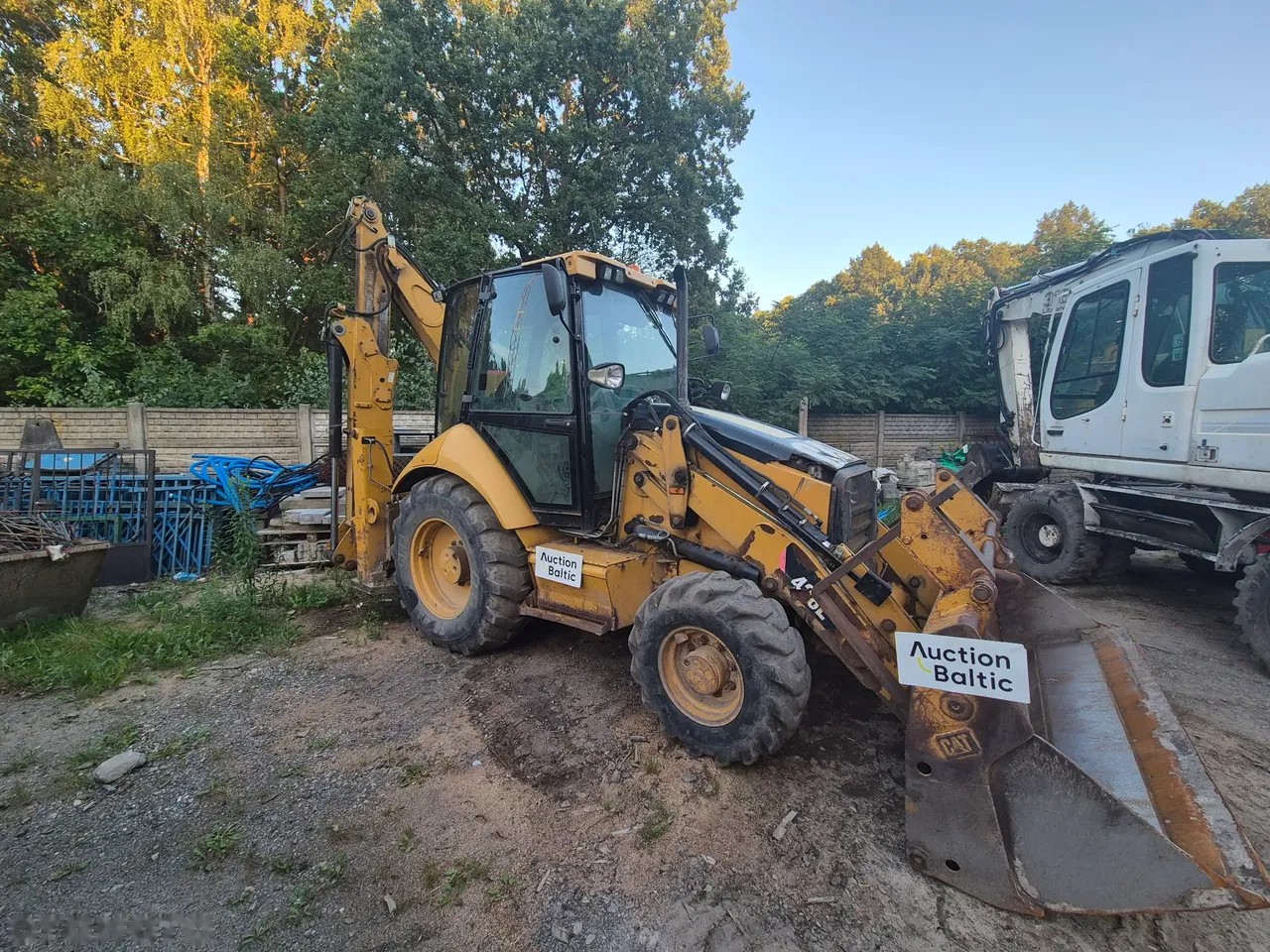 2007 Caterpillar 428 E, 5.236 mth, Import Auf Lager in der EU — Foto 10 z 11