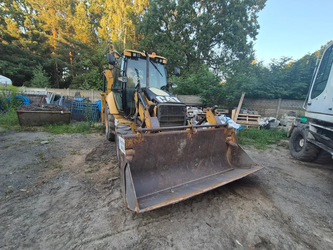 2007 Caterpillar 428 E, 5.236 mth, Import Auf Lager in der EU — Foto 11 z 11