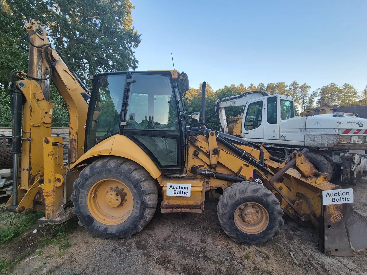 2007 Caterpillar 428 E, 5.236 mth, Import Auf Lager in der EU — Foto 2 z 11