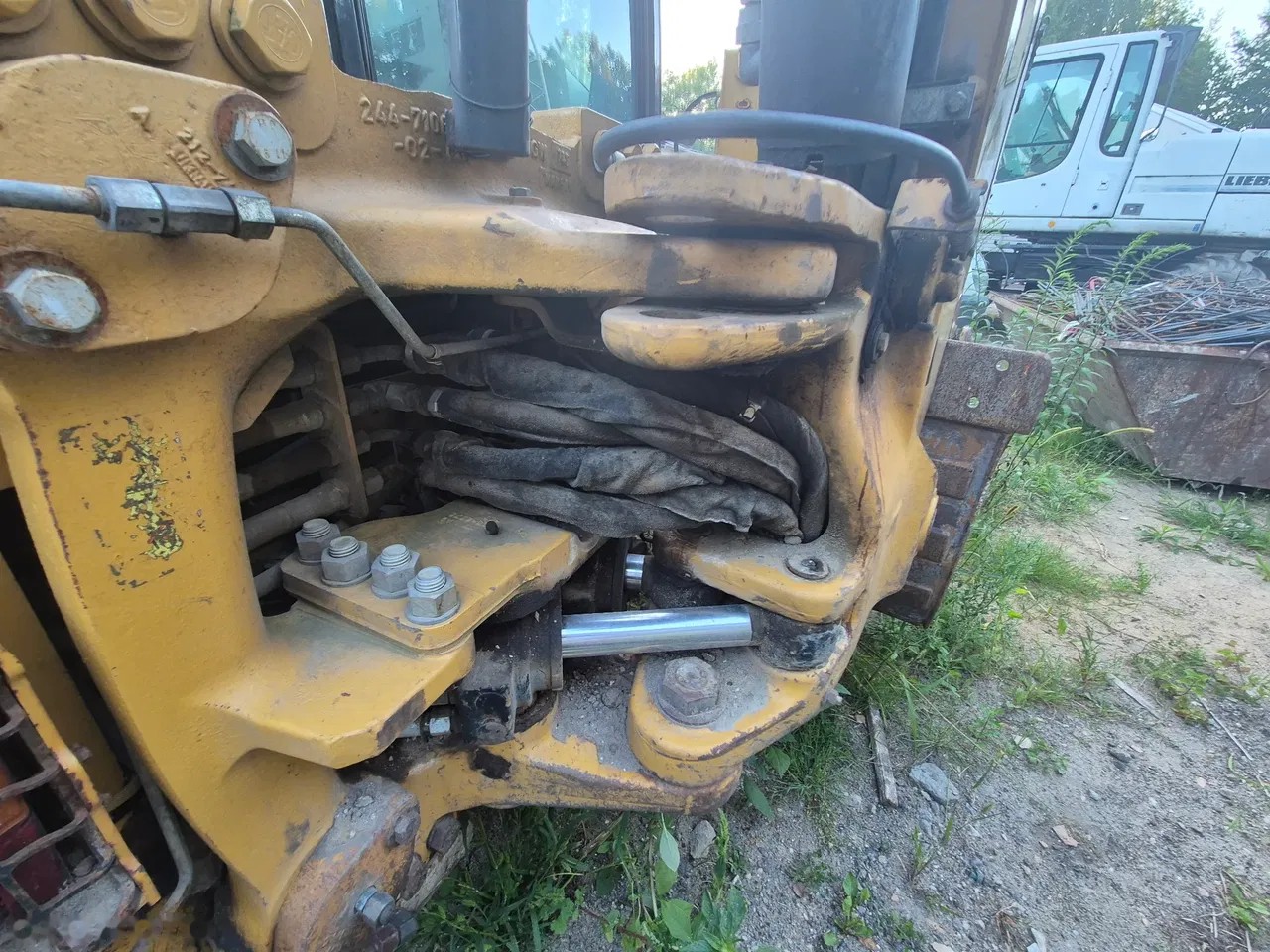 2007 Caterpillar 428 E, 5.236 mth, Import Auf Lager in der EU — Foto 6 z 11