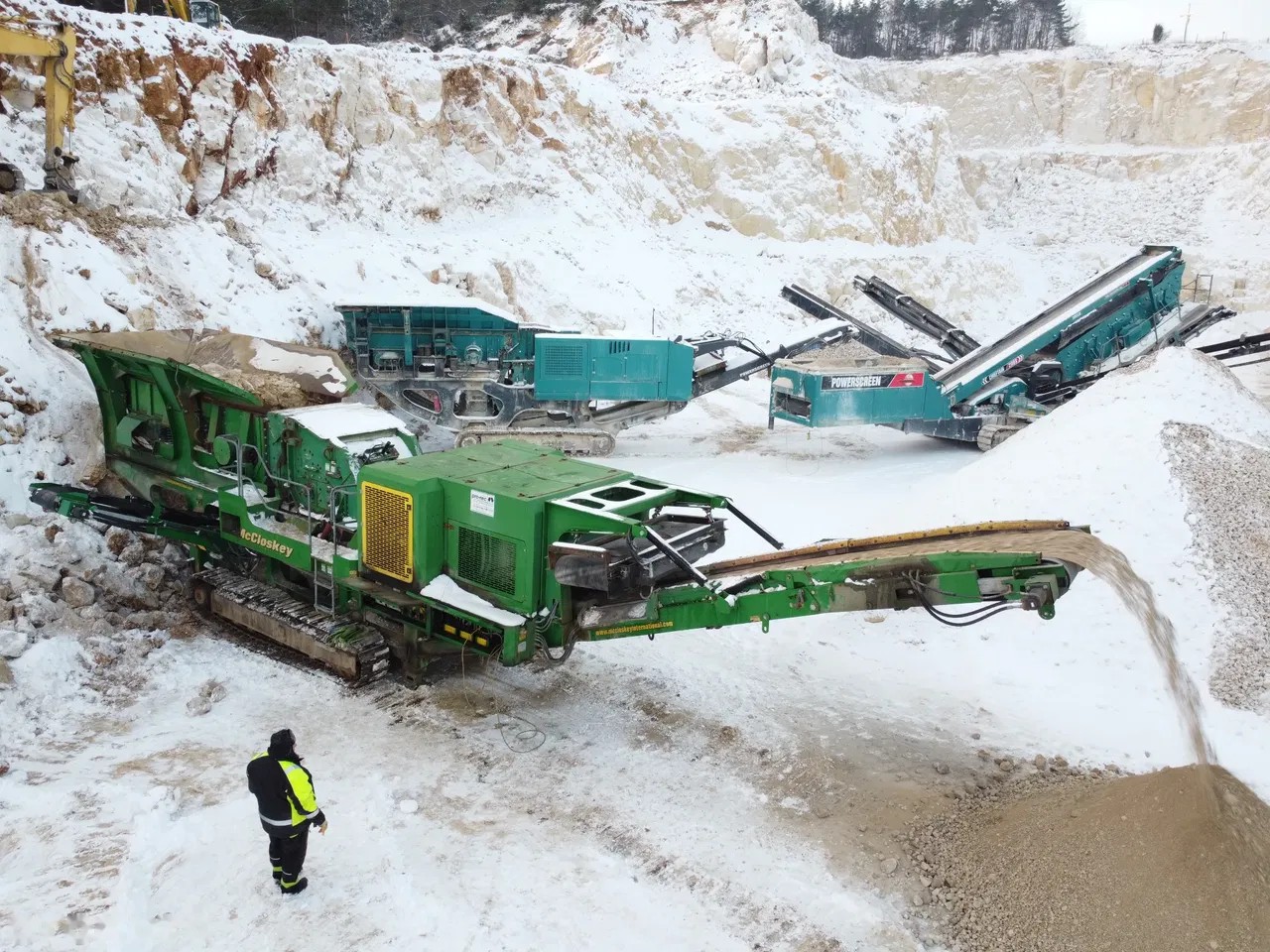 2011 Powerscreen KRUSZARKA, 3.800 mth, Import Auf Lager in der EU — Foto 1