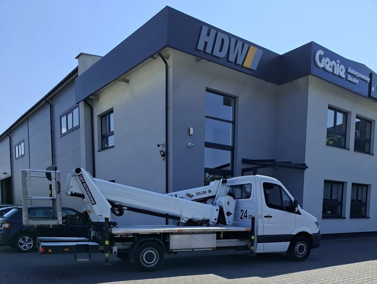 2018 Versalift VTX-240, 3.247 mth, Import Auf Lager in der EU — Foto 1