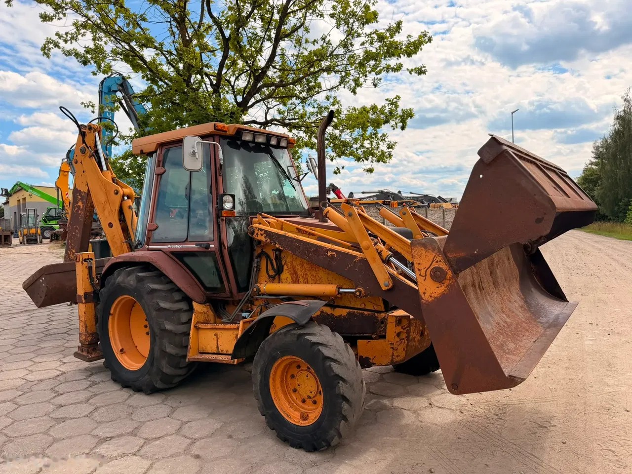 1997 Case 580 Super, 5.813 mth, Import Auf Lager in der EU — Foto 1