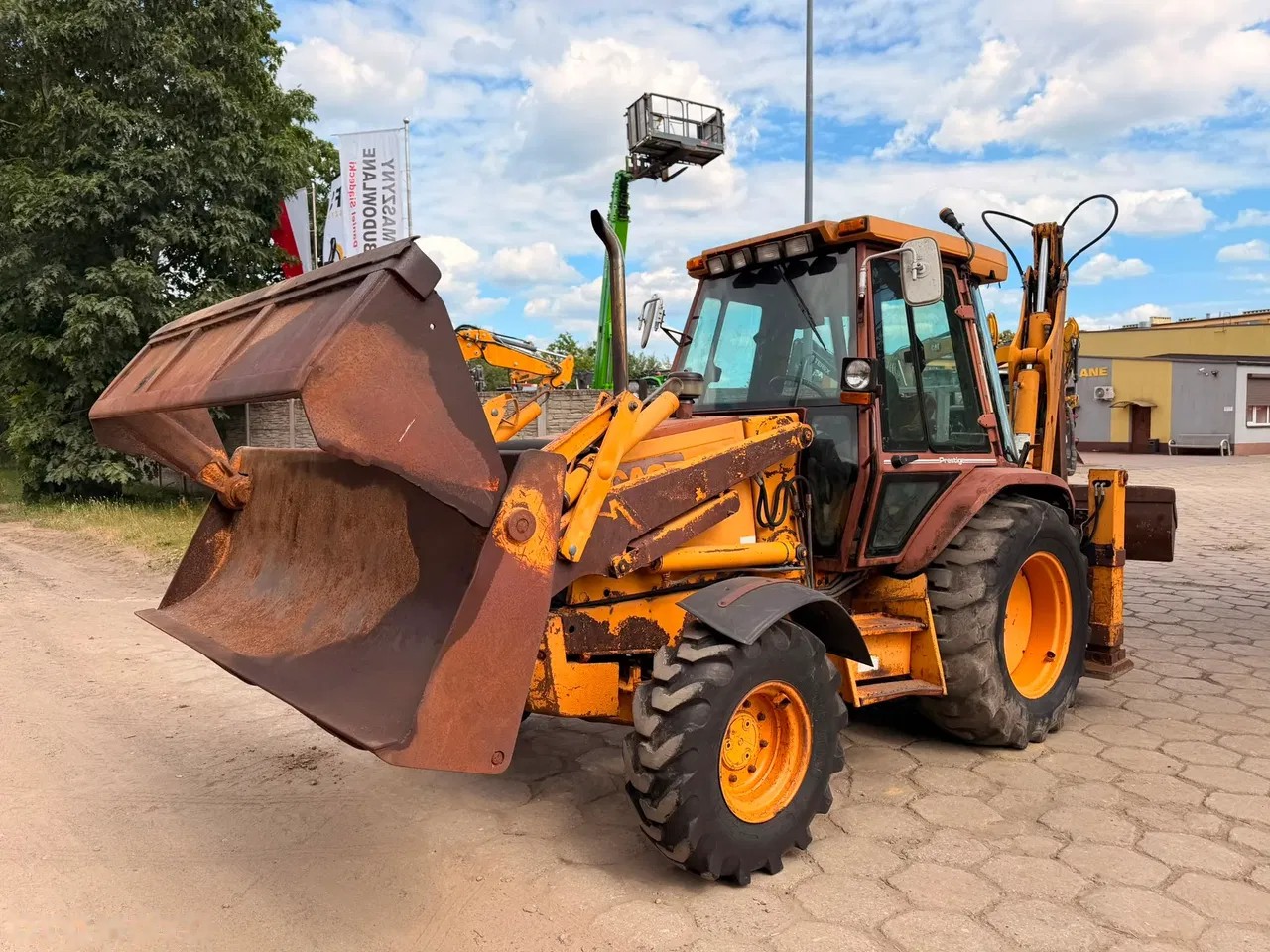 1997 Case 580 Super, 5.813 mth, Import Auf Lager in der EU — Foto 3 z 5