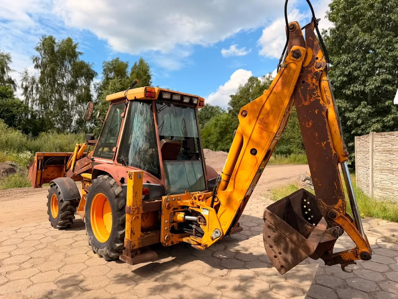 1997 Case 580 Super, 5.813 mth, Import Auf Lager in der EU — Foto 4 z 5